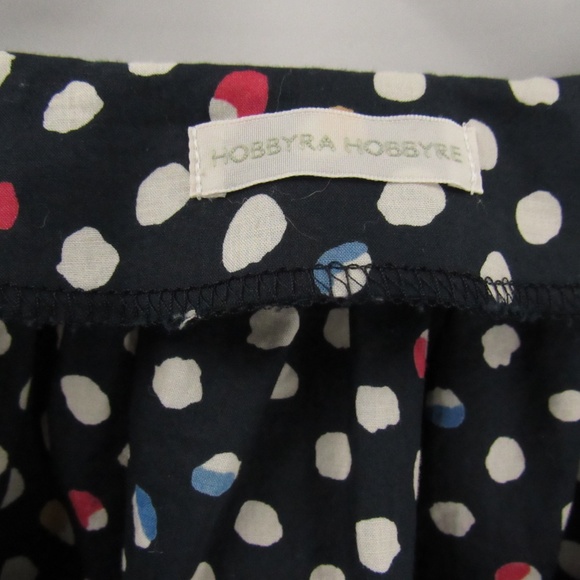 Hobbyra Hobbyre Dot Print Pullover Loose-Fit Top S - Picture 3 of 11